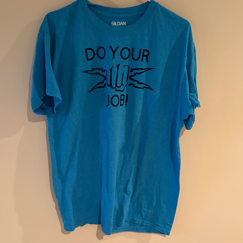 Gildan Vibrant Blue Motivational Tee